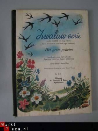 Het grote geheim schoolboekje Zwaluwserie 2e deel ca 1950 - nr. 1