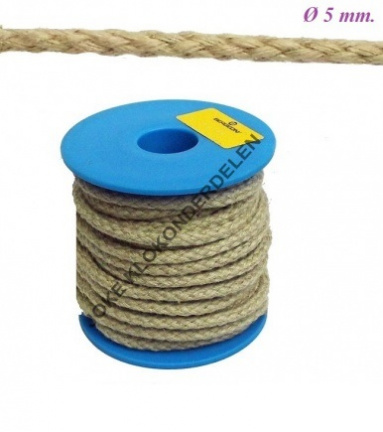 === Klok touw = top kwaliteit = 5 mm. === 32855