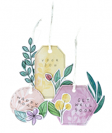 Studio Light, Karin Joan, Stansblok die cut, nr. 1 - Afbeelding 3