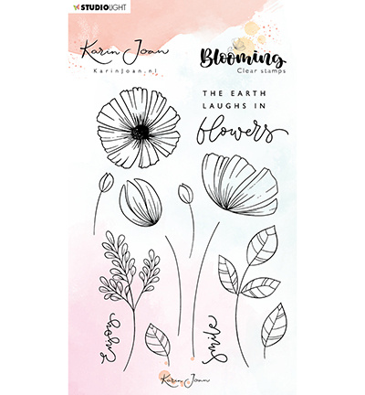 Studio Light, Karin Joan, clearstamp nr. 02, nr. stampkj02 - nr. 1