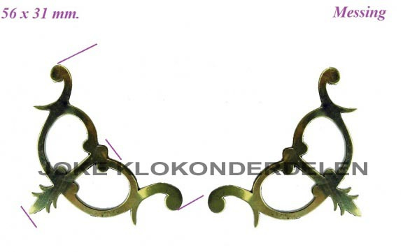 === 2 Klokhoeken = comtoise = z.g.a.n.=== 29366