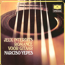 LP Narciso Yepes - Jeux interdits, romance voor gitaar - nr. 1