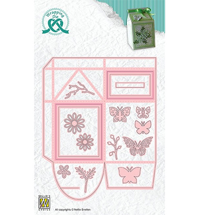 Nellie Snellen, snijmal giftbox melkpak, nr. WPD011 - nr. 1