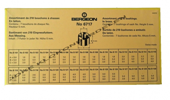 = Bergeon bouchons =assort. 210 stuks= 41747 - Afbeelding 2