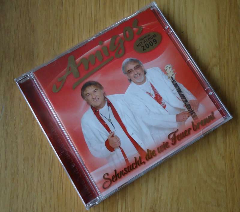 De originele CD "Sehnsucht, die wie Feuer brennt" van Amigos - Afbeelding 6