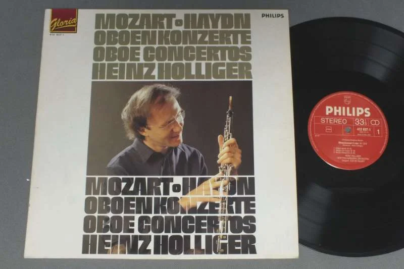 LP Heinz Holliger, Oboe Concert Mozart en Haydn - nr. 1