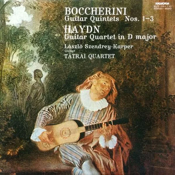 LP - BOCCHERINI en HAYDN Guitar quintets - nr. 1