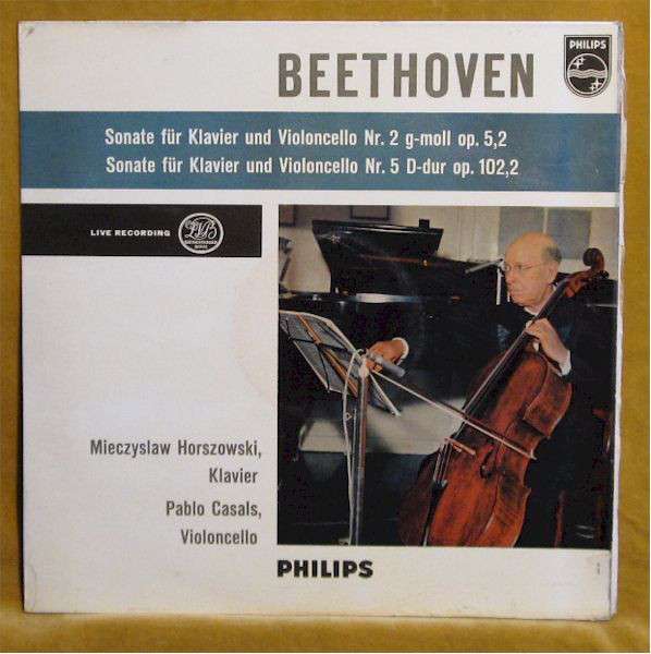 LP BEETHOVEN Pablo Casals, Mieczyslaw Horszowski - nr. 1