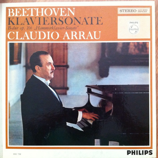 LP Beethoven - Claudio Arrau - Klaviersonate - nr. 1