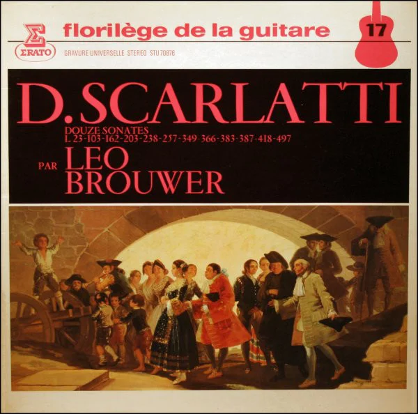 LP D. Scarlatti - Leo Brouwer, gitaar - nr. 1