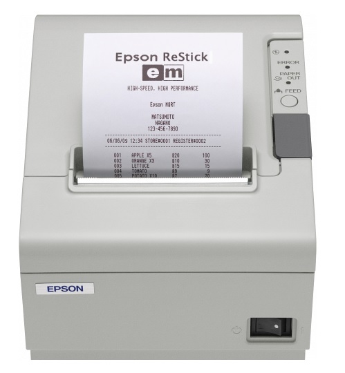 Epson TM-T88IV ReStick Thermal POS printer for reusable self-adhesive labels