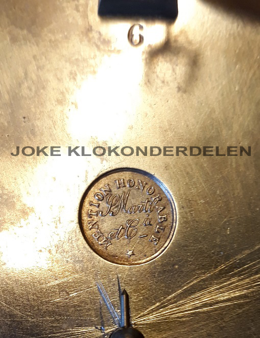 = Kolompendule touwtjes uurwerk = Marti = 41659 - Afbeelding 5