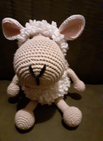 knuffel schaap - nr. 1