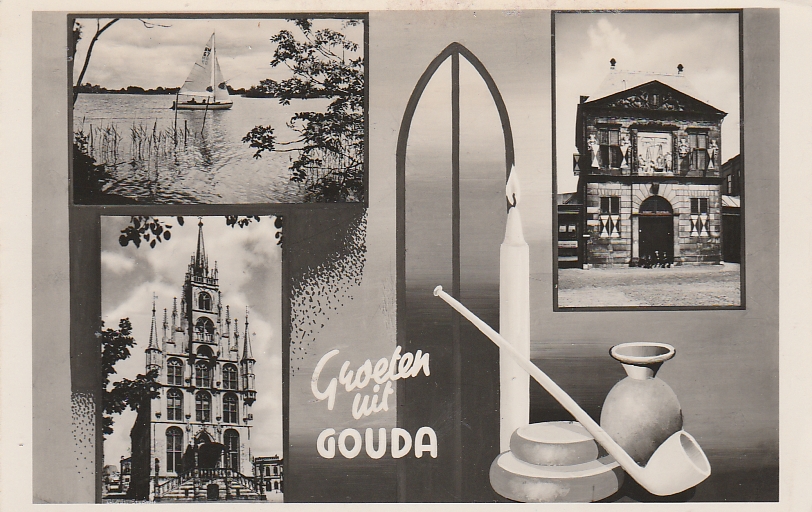 Groeten uit Gouda 1954 - nr. 1