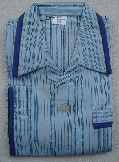 Nieuwe Keperflanel Pyjama jasje maat 50. - nr. 1