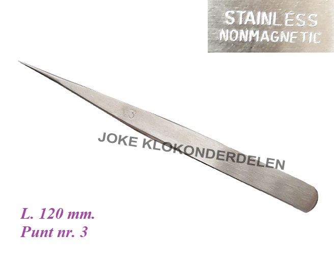 Pincet = stainless steel = non magnetic = 41684