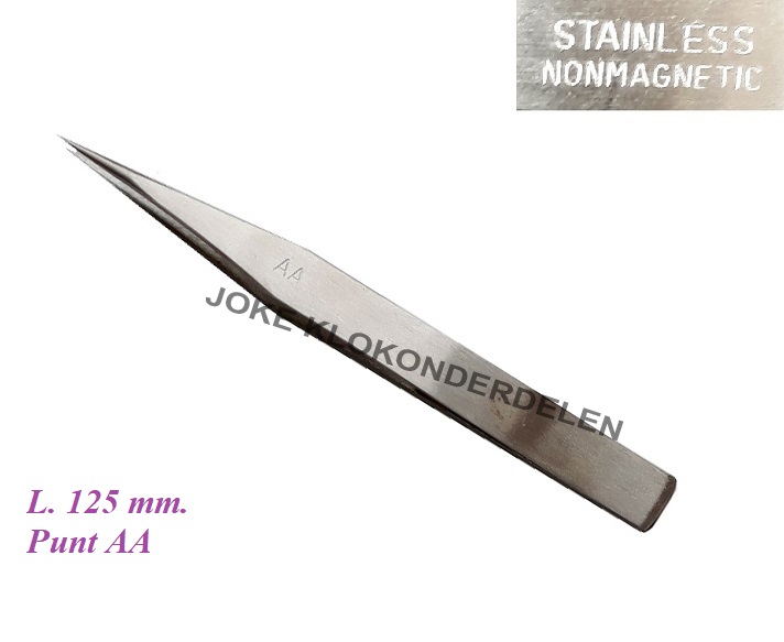 Pincet = stainless steel = non magnetic = 41683