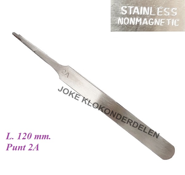 Pincet = stainless steel = non magnetic = 41682