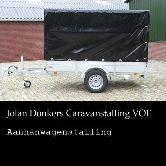 Aanhangwagen, bagagewagen tentwagen stalling