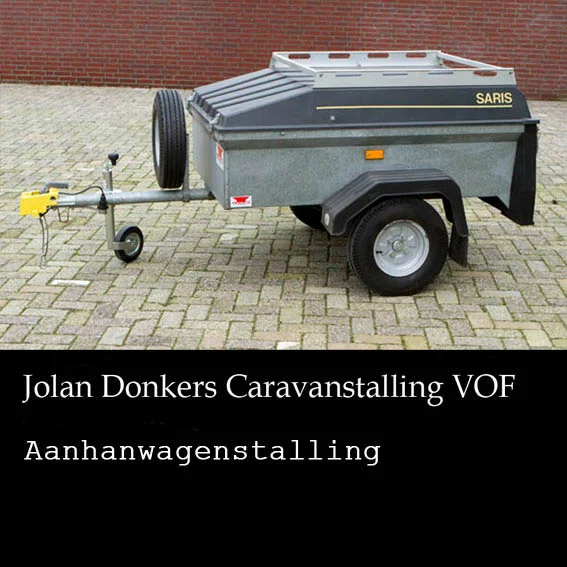 Bagagewagen, tentwagen, aanhangwagen, stalling