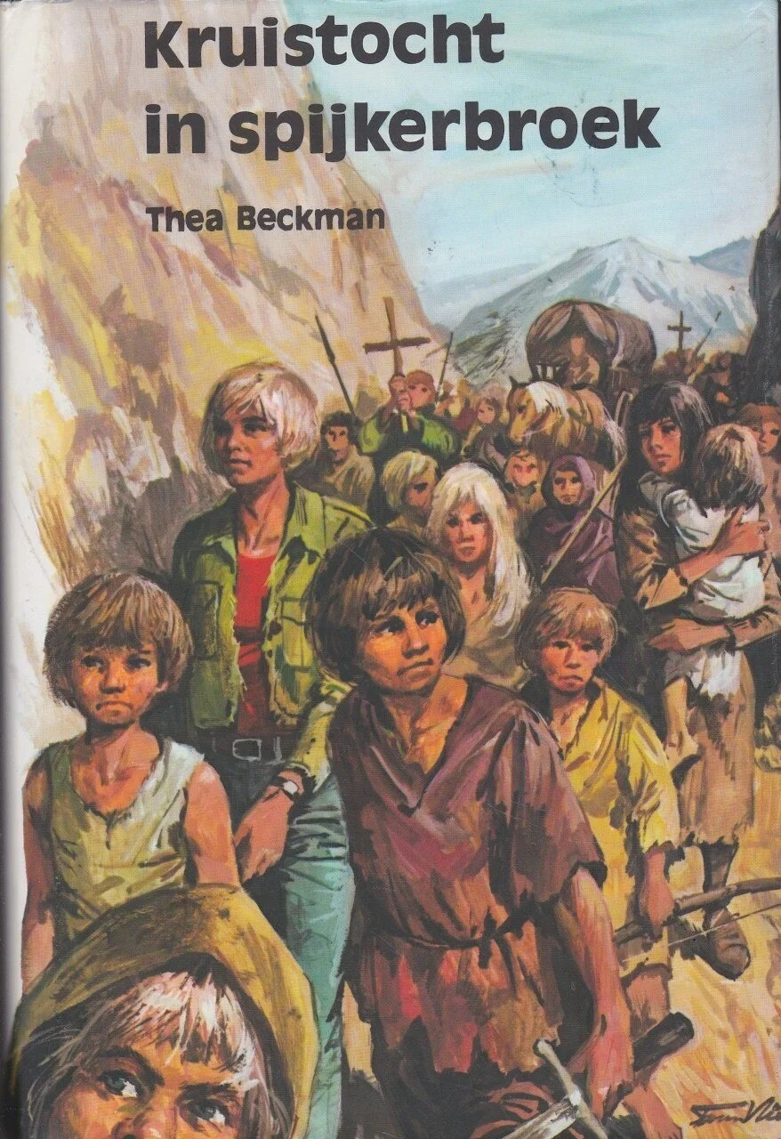 KRUISTOCHT IN SPIJKERBROEK - Thea Beckman (2 uitgaves)