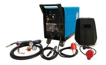 Mig - lasapparaat Mig 230/400 V tot 160A voor draadrollen van 5 kg.