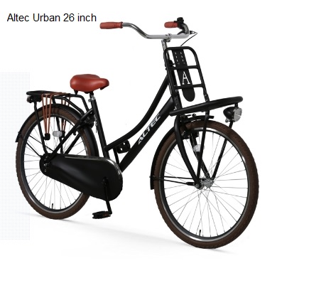 26 inch transport/ oma fietsen gratis rijklaar - nr. 1