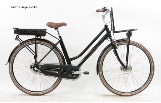 Puch Cargo elektrische fiets, 3 speed 3 ondersteuning standen nieuw