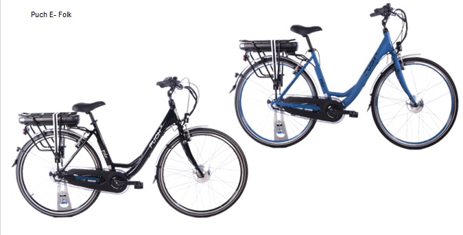 puch E - Folk nu met 481 wh accu nieuw