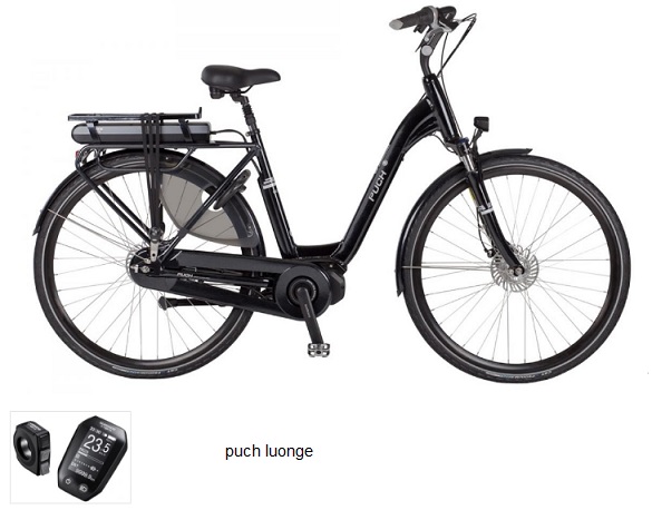 Puch E - Lounge met Shimano Steps + 468 Wh Accu
