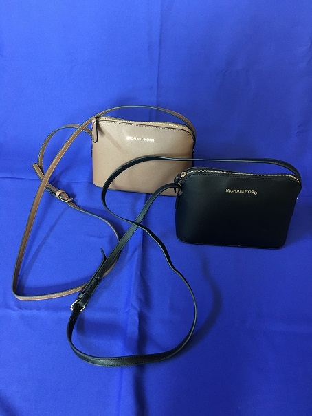 Klein leverkleur tasje bowling model - Afbeelding 2