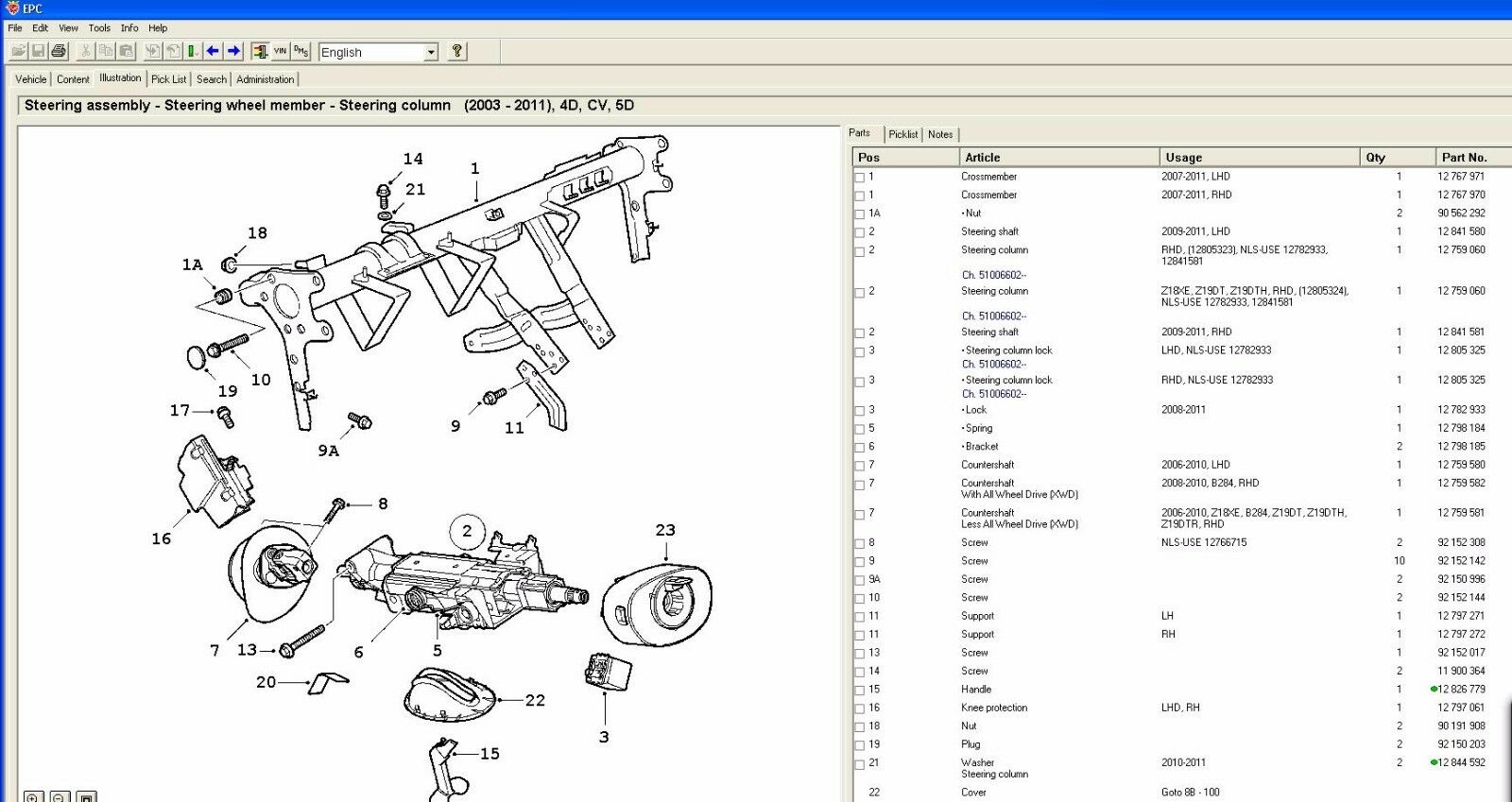 SAAB WIS EPC - Service Reparatie - alle HAYNES Manuals * USB-stick - Afbeelding 7