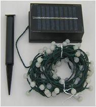 Kerstverlichting op zonne energie, 100 LED's - Afbeelding 2