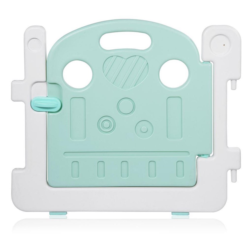 Grote kunststof grondbox turquoise/wit - Afbeelding 4