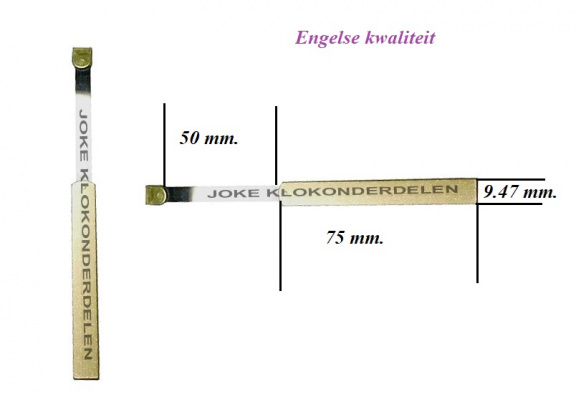 = Slingerveer Engelse staande klok = 38670