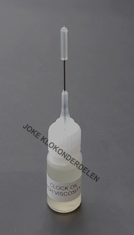 = Clock oil = High viscositeit = 20 ml. =41756