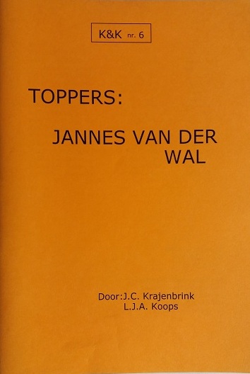 Toppers: Jannes van der Wal - nr. 1