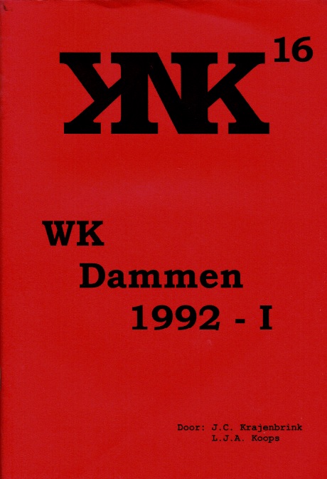 WK Dammen 1992 I - nr. 1