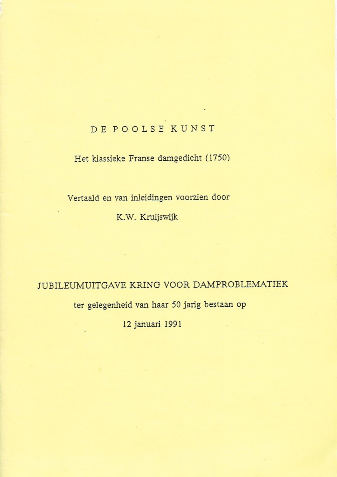 De Poolse Kunst - nr. 1