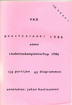 VAD Paastoernooi 1986