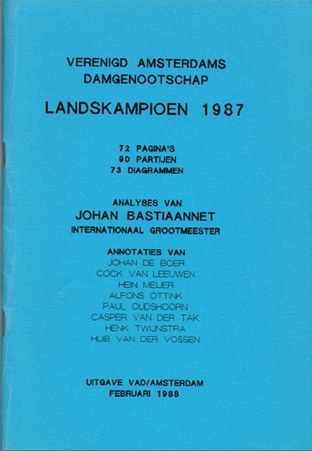VAD Landskampioen 1987