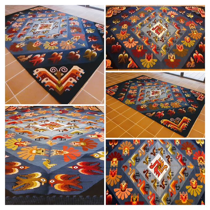 Inca interiordecor, Peruaanse handmade vloerkleed bestellen