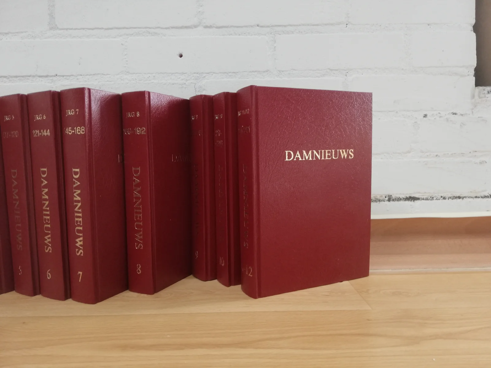 Tijdschrift Damnieuws compleet hoogwaardig ingebonden, alle 12 jaargangen - Afbeelding 2