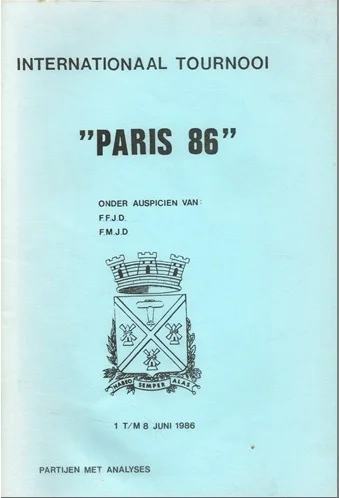 Internationaal tournooi "Paris 86"