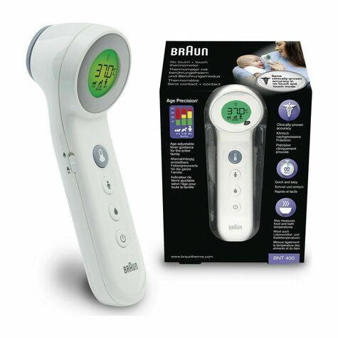 Braun NTF 3000 No Touch Plus + Forehead Digital Thermometer - nr. 1