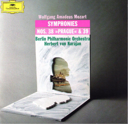 Herbert Von Karajan - Wolfgang Amadeus Mozart,, – Symphonies Nos. 38 "Prague" & 39 (CD) Nieuw - nr. 1