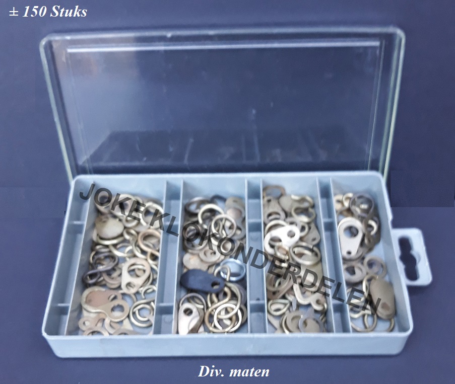 ± 150 stuks= Kettinghaken +ringen = 41650