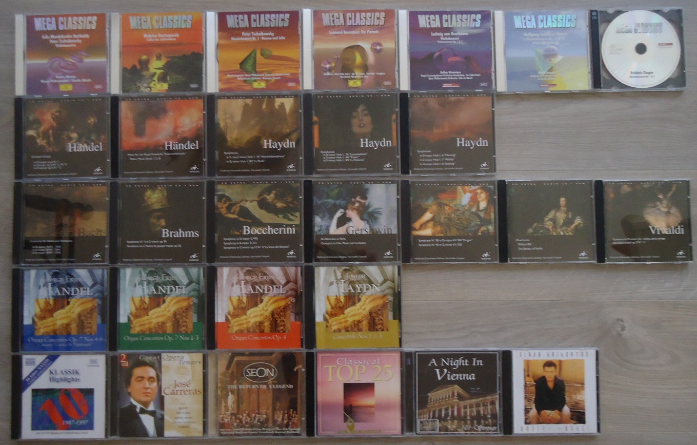 Te koop diverse nieuwe originele klassieke CD's. - nr. 1