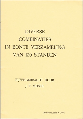 Diverse combinaties in bonte verameling van 120 standen