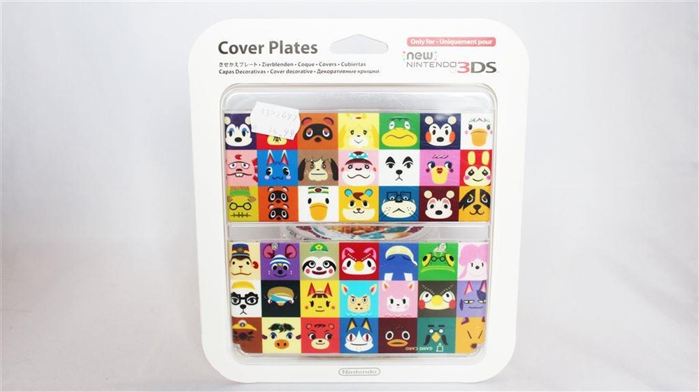 New Nintendo 3DS Animal Crossing Cover Plate